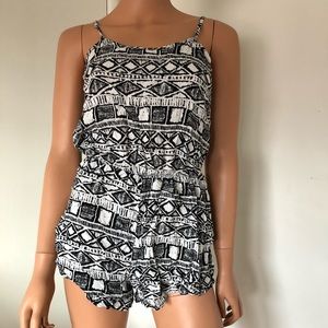 B&W Romper